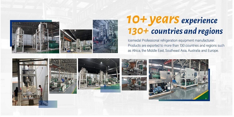 dự án máy sản xuất ống nước đá