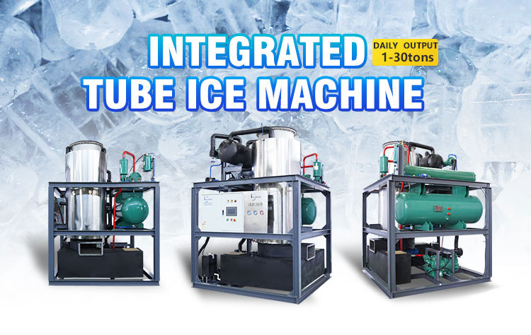 integrated ice tube machine Máy băng ống