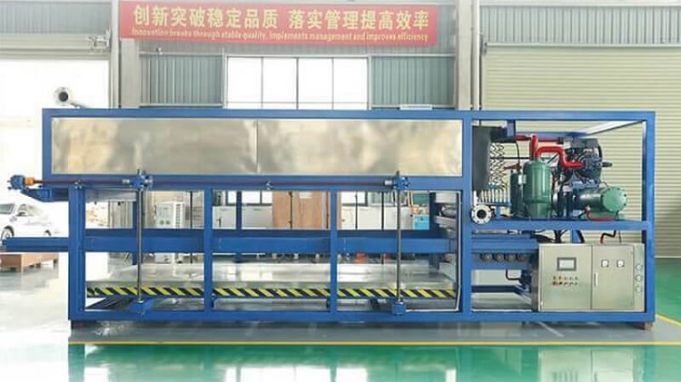 máy làm đá khối làm mát trực tiếp