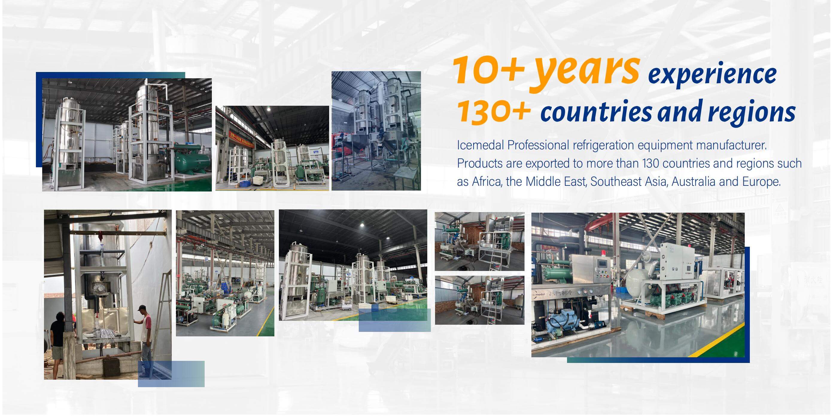 vỏ máy làm đá công nghiệp