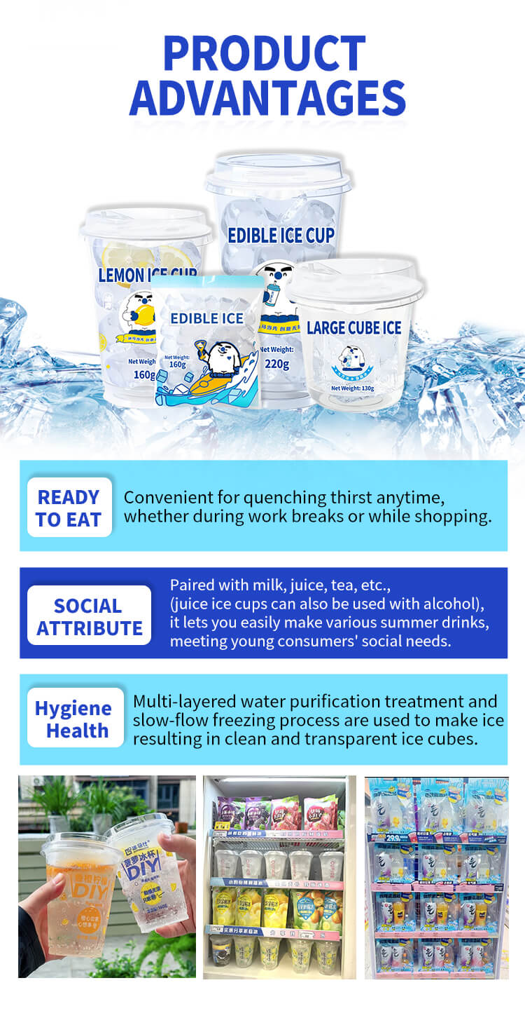 cup ice features lợi ích cốc đá