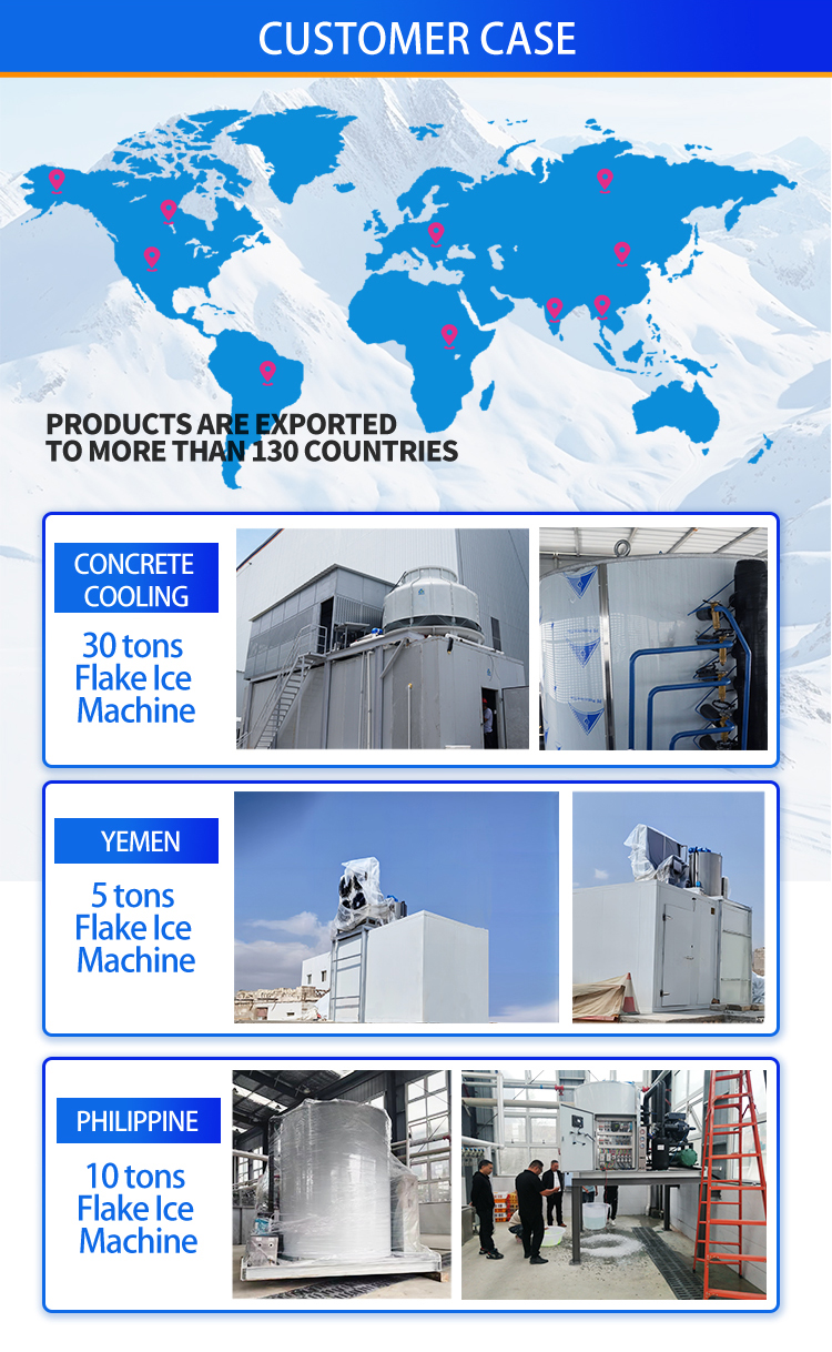 Icemefal flake ice machine project vảy máy băng