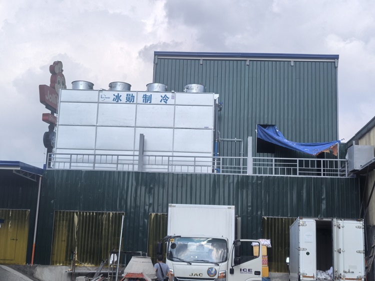 Icemedal 100 tons tube ice plant in Philippies Nhà máy đá 100 tấn ống ở Philippines