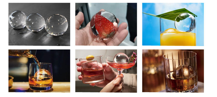 ice ball Ứng dụng đá bóng