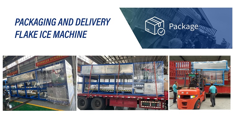 bao bì máy làm đá khối làm mát trực tiếp