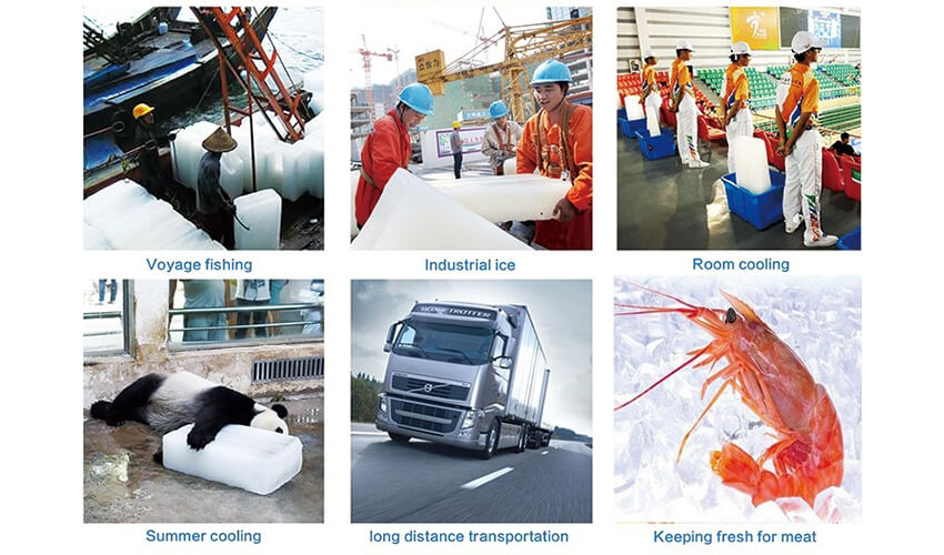 ứng dụng khối băng