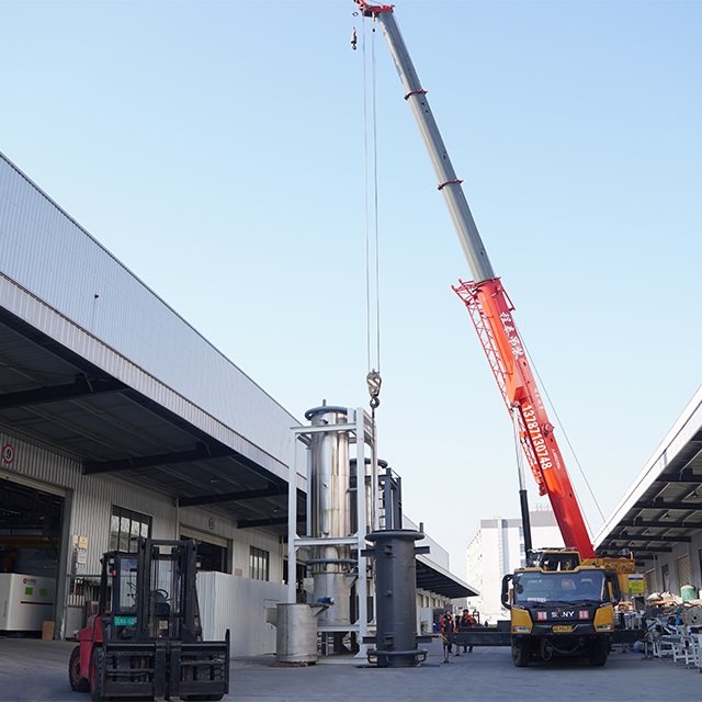 Máy làm đá ống amoniac 100 tấn sẽ được chuyển đến Philippines