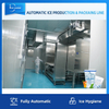 Dây chuyền sản xuất đá viên hoàn toàn tự động với hệ thống đóng gói cho nhà máy nước đá