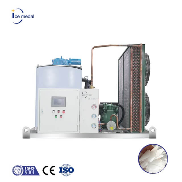 Máy làm băng tiết kiệm năng lượng icemedal để câu cá chế biến đá