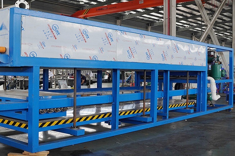 máy làm đá khối làm mát trực tiếp