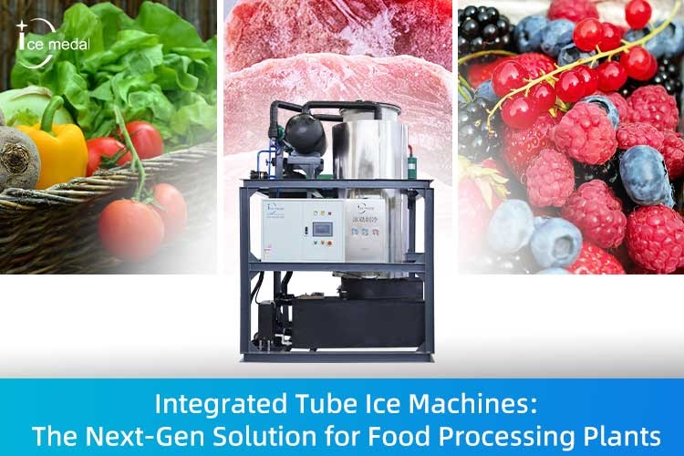 Máy đá ống tích hợp: Giải pháp thế hệ tiếp theo cho các nhà máy chế biến thực phẩm