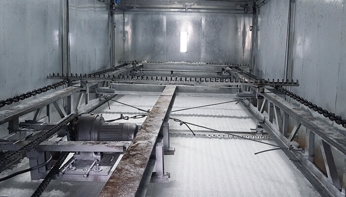 dự án làm mát bê tông