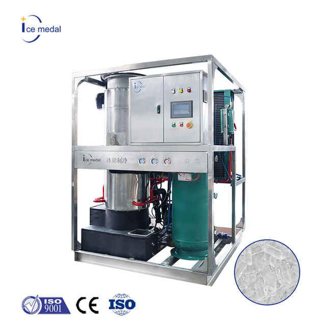 Icemedal IMT Series Thiết kế nhỏ gọn Máy làm đá công nghiệp Máy làm đá dạng ống 