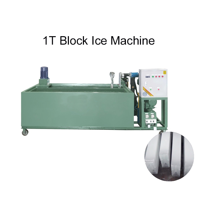 Icemedal IMB1 1 tấn khối băng Máy chế biến băng sản xuất máy đá