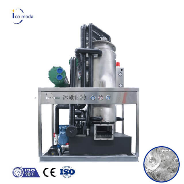 Máy làm đá ống Icemedal IMT5 5 tấn mỗi ngày cho đồ uống và nhà hàng