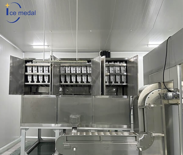 dây chuyền sản xuất đá viên tự động 