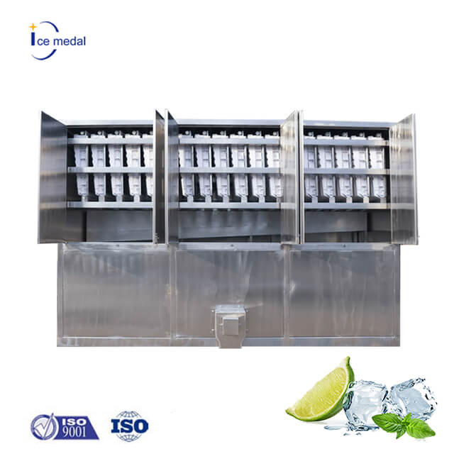 Máy làm đá viên Icemedal được sử dụng để làm đá hàng ngày trong đồ uống hoặc nhà hàng