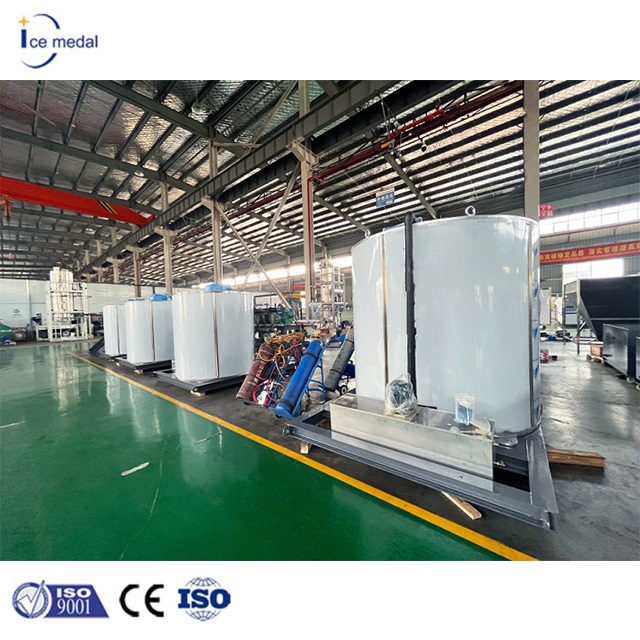 Máy làm băng tiết kiệm năng lượng icemedal để câu cá chế biến đá