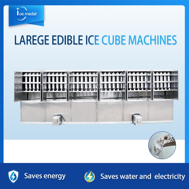 Máy làm đá viên Icmedal 10 tấn mỗi ngày làm mát bằng không khí / làm mát bằng nước
