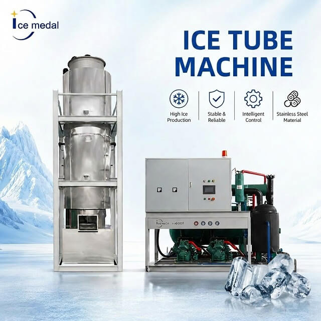 Cần bán máy làm đá ống Icemedal IMT20 20 tấn mỗi ngày Philippines